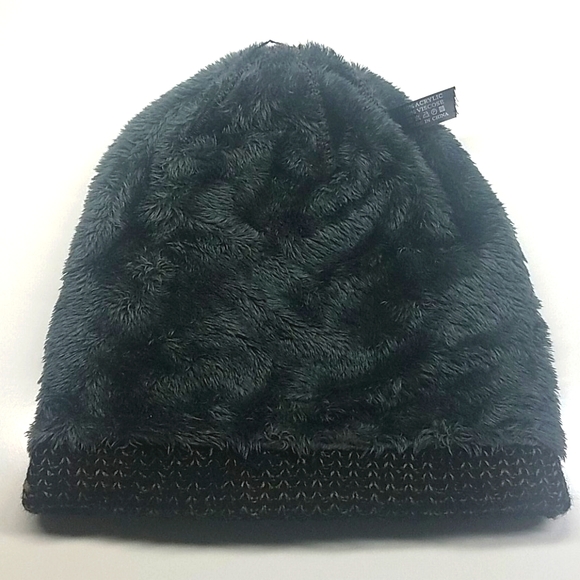 Go & Go Knitted Black and Tan Beanie Hat - Picture 7 of 7